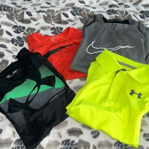 Boys Size Large Nike Under Armour